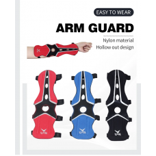 SPG Archery Leather Arm Guard Protective Gear Adjustable