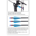 SPG 8mm Fiber Carbon Arrow 30 Inch Replaceable Tips BLUE 20-45lbs