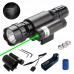 SYQT High Power Tactical FLASHLIGHT WITH GREEN LASER