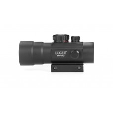 Luger 3x44 Green Red Dot Sight Scope Tactical Optics Rifle Scope