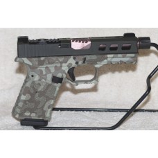 SCT Manufacturing SCT19 Compact 9MM Pistol Custom ODG Camo, Threaded Barrel, 15 Rounds