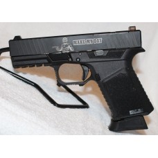 Anderson Kiger-9C Custom Engraved 9MM G19 Compatible Pistol 15 Rounds, RMR Optics Ready, Make My Day