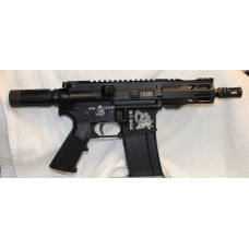 Anderson Custom Micro Reaper AR-15 Pistol, 4.75" Barrel, Caliber 223/5.56, Aluminum Lower, 5" Tactical MLOK Handguard