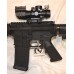 Anderson AM15 5.56/223 Rifle 7" Tactical Quad Rail 4X32 Scope With Fiber Optic BUIS VG Lite & Laser