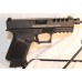 Anderson Kiger-9C 9MM, G19 Compatible, Custom Engraved Pistol, Threaded Barrel, Glock Glow Sights, 15 Rounds
