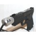 Anderson Kiger-9C 9MM, G19 Compatible, Custom Engraved Pistol, Threaded Barrel, Barrel Comp, Fiber Optic Sights, 15 Rounds