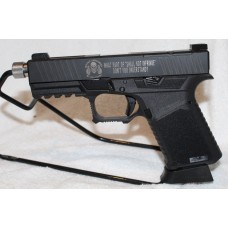 Anderson Kiger-9C Pro 9MM, G19 Compatible, Pistol, Custom Engraved Second Amendment, Threaded Barrel, 15 Rounds