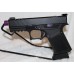 Anderson Kiger-9C 9MM, G19 Compatible, Custom Purple Pistol, Threaded Barrel, Fiber Optics Sights, 15 Rounds