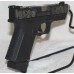 Anderson Kiger-9C 9MM, G19 Compatible, Pistol, Custom Engraved Reaper, 15/17 Rounds, Threaded Barrel, Fiber Optic Sights