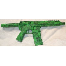 Anderson AR-15 Pistol, 300BLK, Zombie Green Skulls, 7.5" Bar
