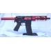 Anderson Red AR-15 Pistol, 7.5" Barrel, Caliber 7.62x39, Aluminum Lower, 7" Tactical MLOK Handguard, 30 Rounds