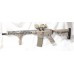 AERO PRECISION BCA FDE AR15 5.56 SIDE CHARGER RIFLE 4x32 Scope With BUIS and Folding Vertical grip