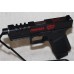 Anderson Kiger-9C 9MM, G19 Compatible, Pistol, Custom Punisher, Threaded Barrel, 15 Rounds