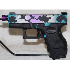 Glock 26 Subcompact Custom Miami 9MM Pistol, 12 & 15 Rounds