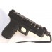 Glock 20 Gen3 Custom 10MM Raptor Slide, Threaded Barrel, Fiber Optic Sights, 15 Rounds 2 Mags
