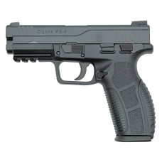 Zigana PX-9, 9MM, 4” Barrel, Black Melonite Finish, 18Rd, 2 Magazines, Includes Holster and Mag Loader