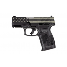 Taurus G3C, 9MM, Flag Engraved, Pistol, 12 Rounds, 3 Mags